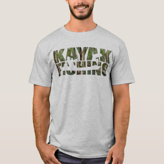 T-shirt Kayak de Camo des marécages 2 de pêche de kayak