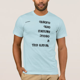 T-shirt Kayak de Tito