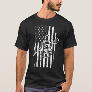 T-shirt Kayak Kayak Bateau Été Graphique Teinture Vêtement
