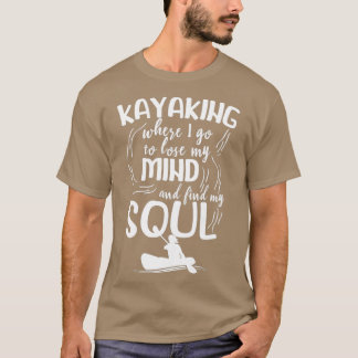 T-shirt Kayak kayak rameur sport rameur rooteur r