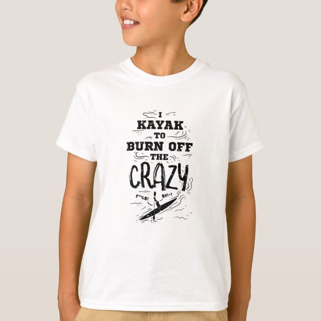 T-shirt Kayak Kayaker (Devant)