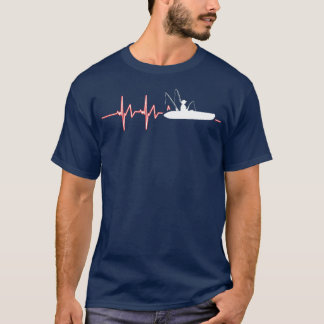 T-shirt Kayak Kayaker Kayaking Pêche à la ligne