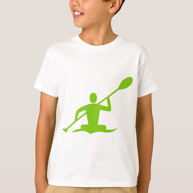 T-shirt Kayak - Martian Green (Devant)