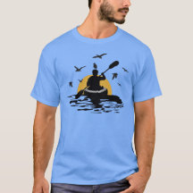 Kayak noir et blanc, le kayak est ma thérapie