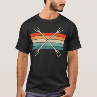T-shirt Kayak Paddle Retro 2
