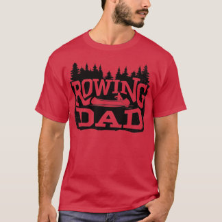 T-shirt Kayak Rowing Dad