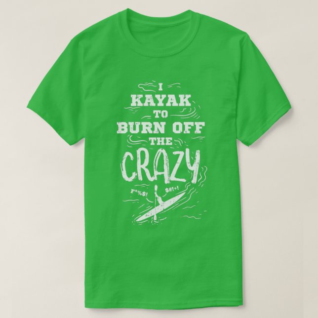 T-shirt Kayak Sports nautiques (Design devant)