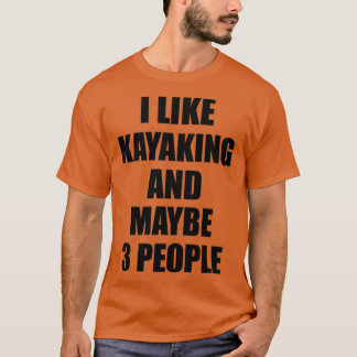 T-shirt KAYAKING Amant Drôle Idée Cadeau Drôle J'Aime Hobb