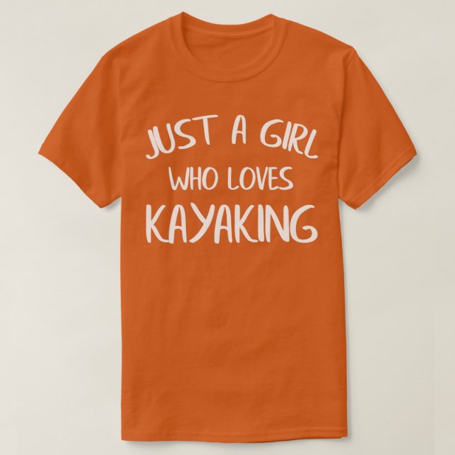 T-shirt Kayaking Kayak Cadeau (4) (Design devant)