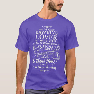 T-shirt Kayaking Lover Conception amusante pour cadeau 2