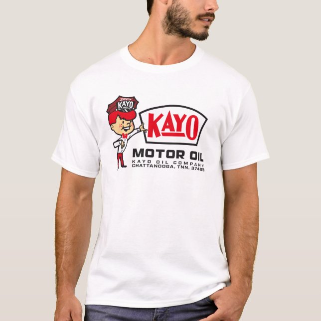 T-SHIRT KAYO MOTOR OIL (Devant)