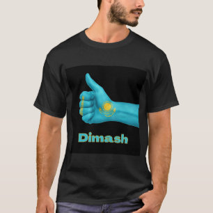 T-shirt Kazakhstan DIMASH Kudaibergen Mondes plus grands c
