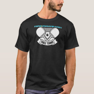 T-shirt Kazakhstan Tennis De Table Soutien Ping Kazakh