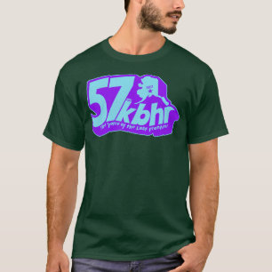T-shirt KBHR 57 AM Northern Exposure Radio Station 1