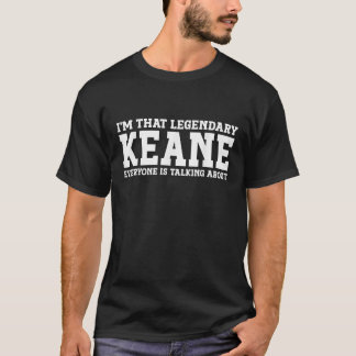 T-shirt Keane Nom de famille Funny Team Nom de famille Kea