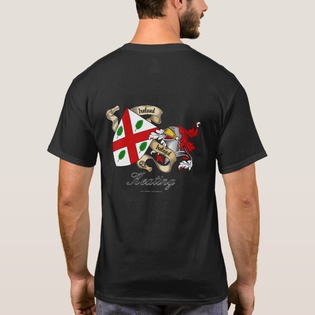T-shirt Keating Crest (Dos)