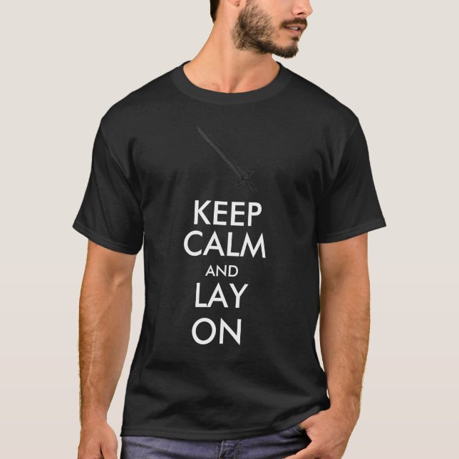 T-shirt Keep calm (Devant)