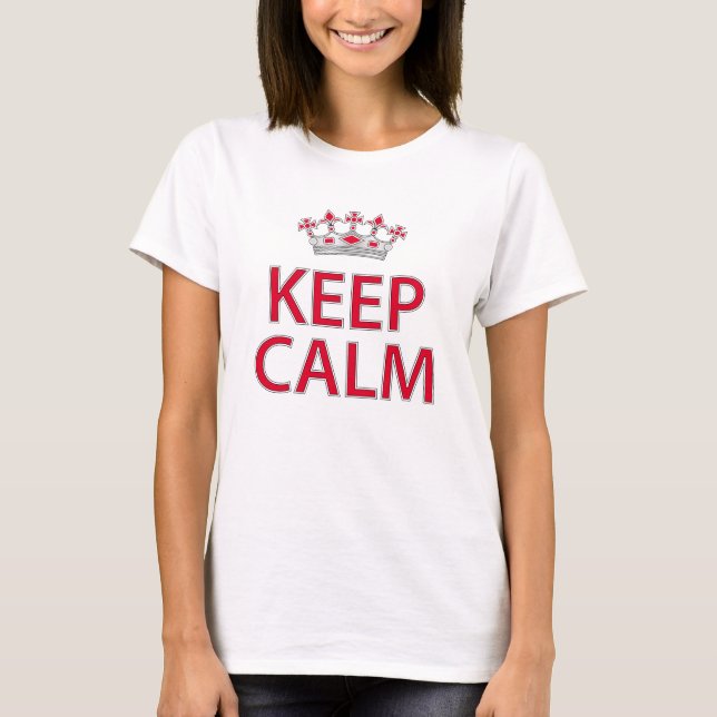 T-shirt Keep calm (Devant)
