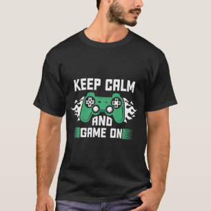 T-shirt Keep Calm and Game
