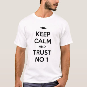 T-shirt Keep Calm and Trust Dans le 1