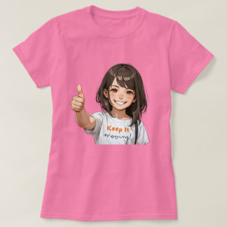 T-shirt Keep it Moving Women's Tee - Funny Graphic Shirt -