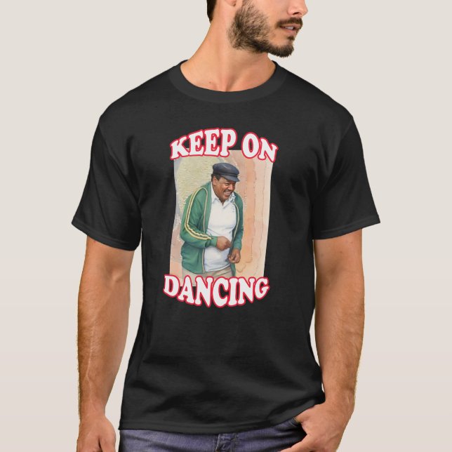 T-Shirt 'Keep On Dancing Gene Machine Game Show' (Vorderseite)