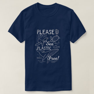 T-shirt "Keep Our Sea Plastic-Free – Ocean Friends Edition