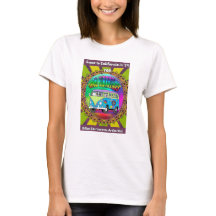 Kees in hippie bus T shirt