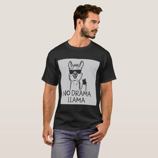 T-Shirt "keines Dramalamas" (Vorne ganz)