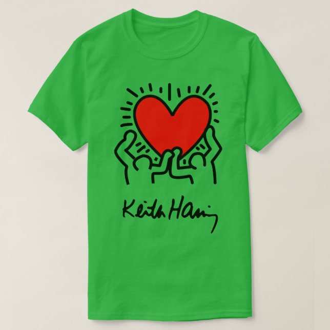 T-shirt keith douleur hareng 2 Coussin (Design devant)