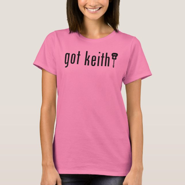 T-shirt Keith obtenu ? (Devant)