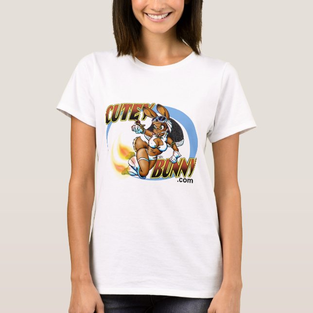 T-shirt Kelly o'hare ! (lapin de cutey) (Devant)
