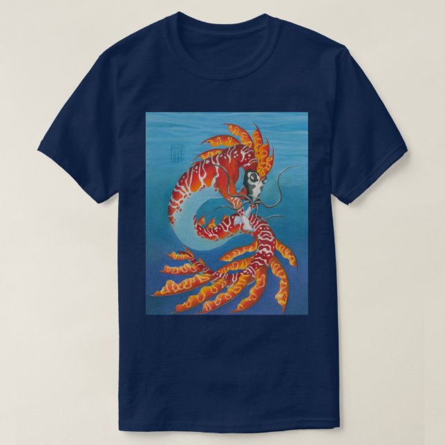 T-shirt Kelpi de Coral Reef (Design devant)