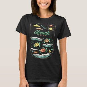 T-shirt Kemah Tx Vacances de plage mignonnes amateur de to