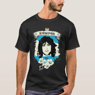 T-shirt Kempes Mario Argentine Légende Classique