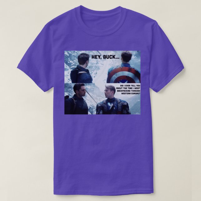 T-shirt Ken Adams Story Backpack (Design devant)