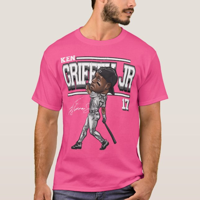 T-shirt Ken Griffey Jr. Chicago W. Légende du dessin (Devant)