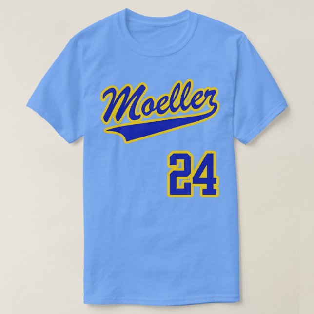 T-shirt Ken Griffey Jr MOELLER Jersey Avant Imprimer (Design devant)