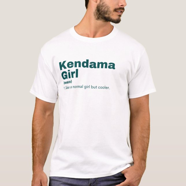 T-shirt Kendama Girl - Kendama (Devant)