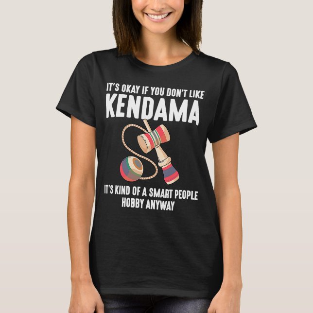 T-shirt kendama smart people kendama (Devant)