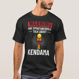 T-shirt Kendama Trick Japonais Jeu de balle Jouet Débutant