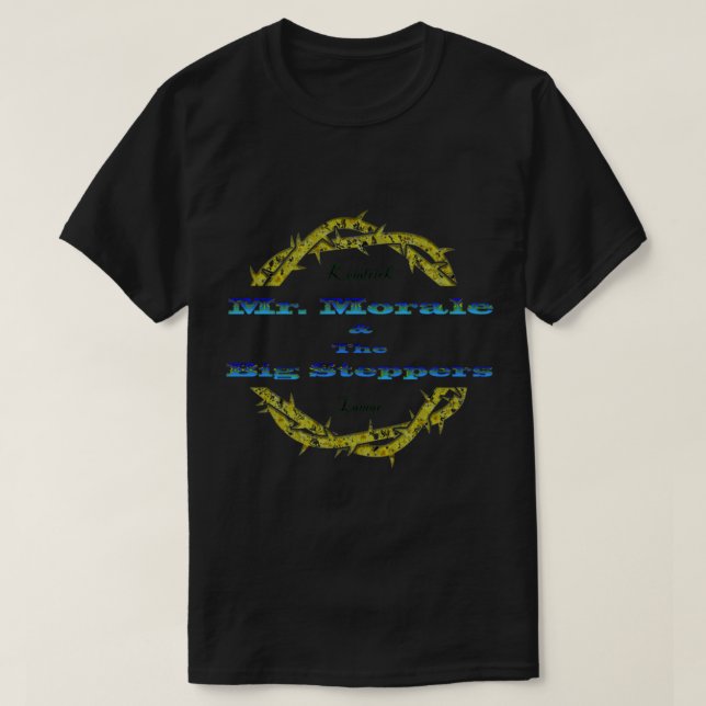 T-shirt Kendrick Lamar - M. Morale Et Les Grands Steppers  (Design devant)