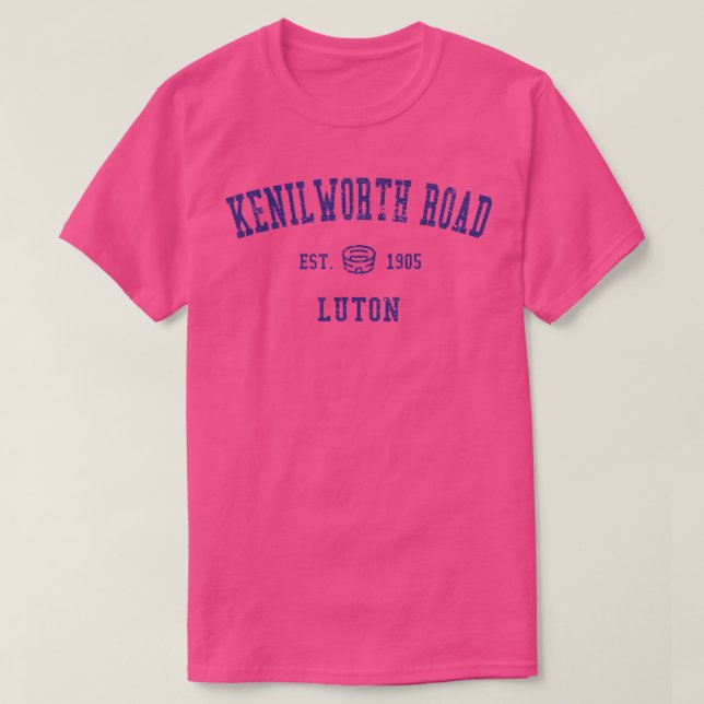 T-shirt Kenilworth Road (Design devant)