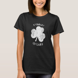 T-shirt Kenmare Irlande Trèfle Vintage Aspect Détresse  