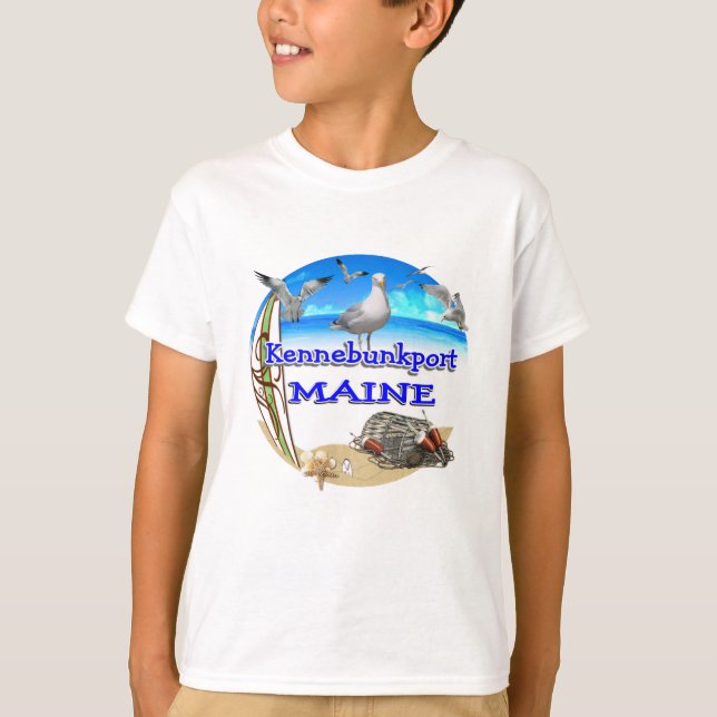 T-shirt Kennebunkport - le Maine (Devant)