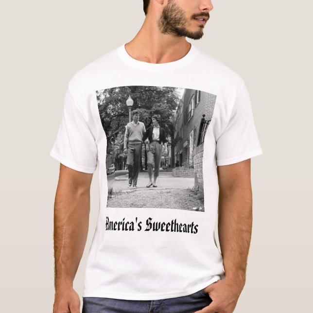 T-shirt Kennedy, les amoureux de l'Amérique (Devant)