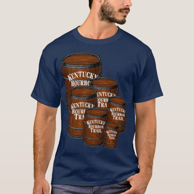 T-shirt Kentucky Bourbon Trail (Devant)
