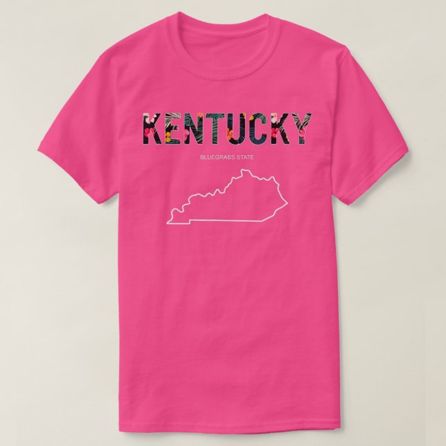 T-shirt Kentucky Vintage  (Design devant)