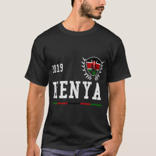 T-shirt Kenya Football Jersey 2019 Football Kenyan