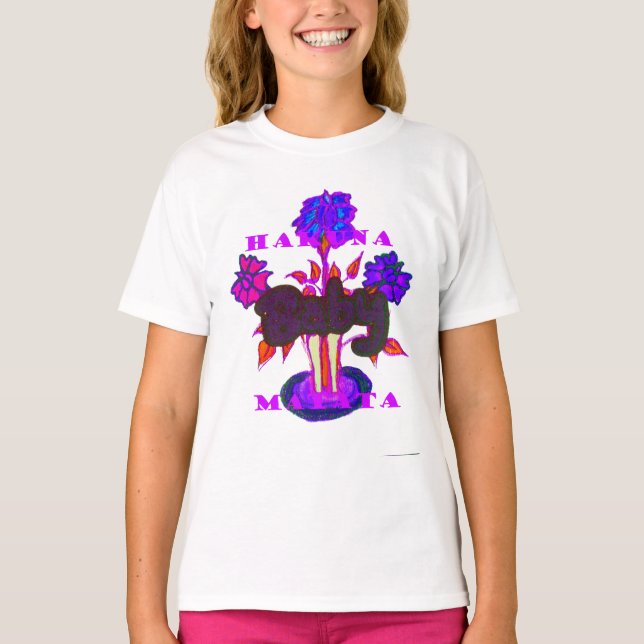 T-shirt Kenya Heart Art : I Love Kenya (Devant)